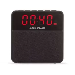 Caixa de Som Bluetooth com Relógio Digital 02071