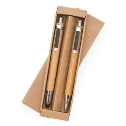 Kit Ecológico Caneta e Lapiseira Bambu 13796