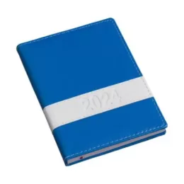 Agenda Diária Capa Horizontal Azul LG137L