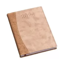 Agenda Diária Capa Cortiça Marrom LG173L
