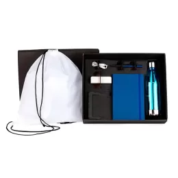Kit Boas Vindas Azul / Branco 5 Pçs SMKT-90221