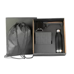 Kit Caderno e Acessórios 4 Pçs SMKT-9039W