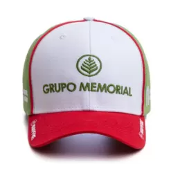 Boné 06 Gomos Aba Curva Confeccionado em Sarja bone24152