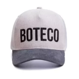 Boné Trucker Aba Curva Confeccionado em Veludo + Tela bone24775