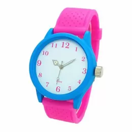 Relógio de Pulso Personalizado para Brinde Linha Color EST-CB1010PBBLR