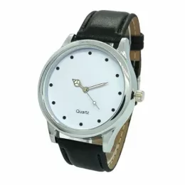 Relógio de Pulso Personalizado para Brinde Linha Cromo Couro EST-CCF1010PCP3