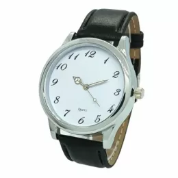 Relógio de Pulso Personalizado para Brinde Linha Cromo Couro EST-CCF1010PCP2