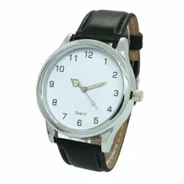 Relógio de Pulso Personalizado para Brinde Linha Cromo Couro EST-CCF1010PCP