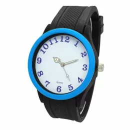 Relógio de Pulso Personalizado para Brinde Linha Color EST-CPF1010ABPBCP