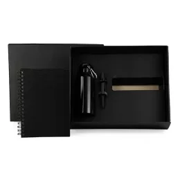 Kit com Squeeze, Caneta e Caderno 3 Pçs SMKT-9041S