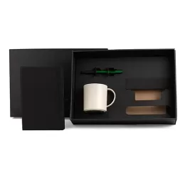 Conjunto Caneca, Caderneta e Caneta 3 Pçs SMKT-9044L