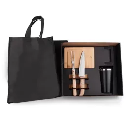 Kit para Churrasco / Cerveja com Sacola 5 Pçs SMKT-9049C