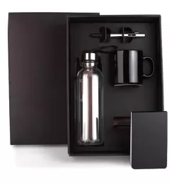 Garrafa Plástica c/ Acessórios SMKT-9049V