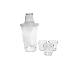 Kit Caipirinha 750ml com Três Copo Shot Natural LT-487