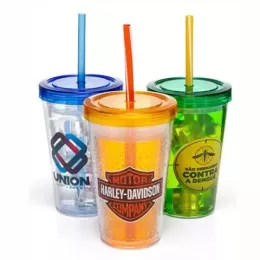 Copo Personalizado com Canudo ST CPPRDDPL550