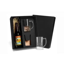Jogo de Canecas de Vidro P/ Cerveja 340ml 2 Pçs SMVI-18342
