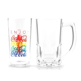 Kit Caneca de Chopp e Refrigerante Coca Cola SMKT-90145-470