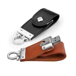 Pen Drive Couro Botão - GIPCO