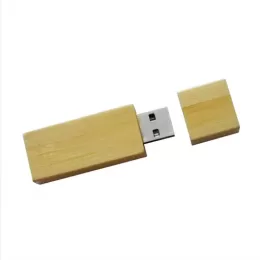 Pen Drive Ecológico de Madeira Quadradinho - GIPECC