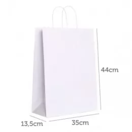 Sacola em Papel Branco CY-42
