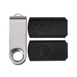 Carcaça Pen Drive Giratório Brilhante 13960BR