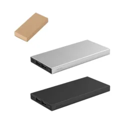 Bateria Portátil em Alumínio 100% Reciclado e Bateria em Lítio 5.000 mAh SP97164