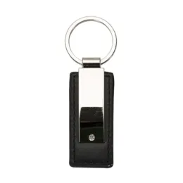 Chaveiro Metal com Couro 13483