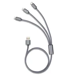 Cabo de Dados Retrátil 3 em 1 14287