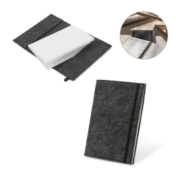 Caderno A5 com Capa em Feltro SP93636