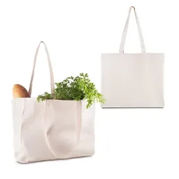 Sacola em Algodão 200g/m² (34x40x11,4cm) AI-BAC010