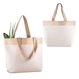 Sacola em Algodão e Juta 220g/m² (34x48x15cm) AI-BAC011