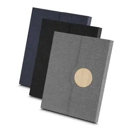Caderno Capa em RPET e Detalhe em Bambu AI-CAD145