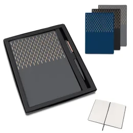 Kit Escritório A5 Capa em PU e Caneta Metalica AI-CAD450